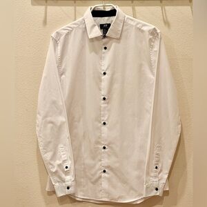 H&M Classic Slim Fit Button-Front Dress Shirt – Men’s Medium